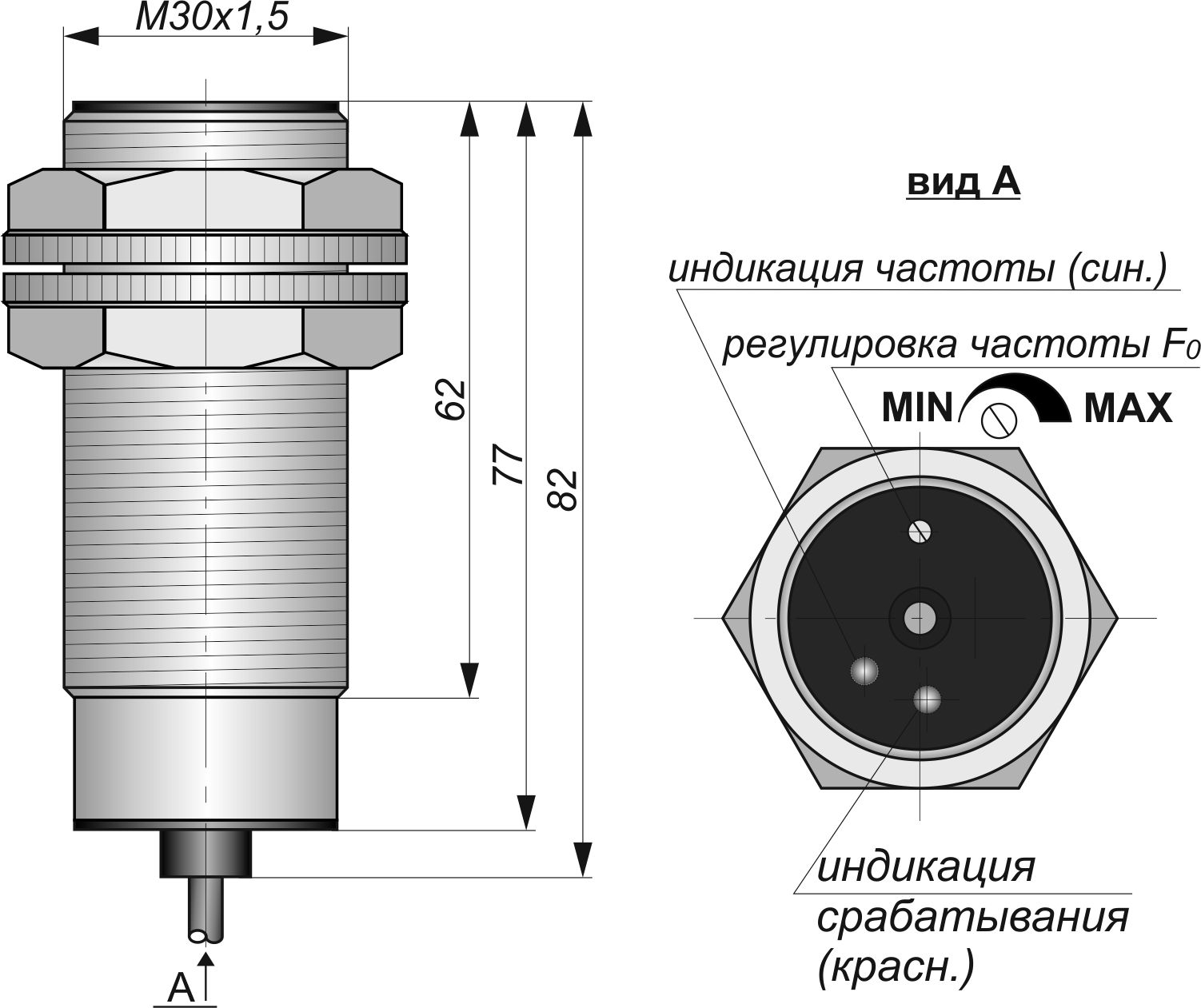 Габаритный чертеж