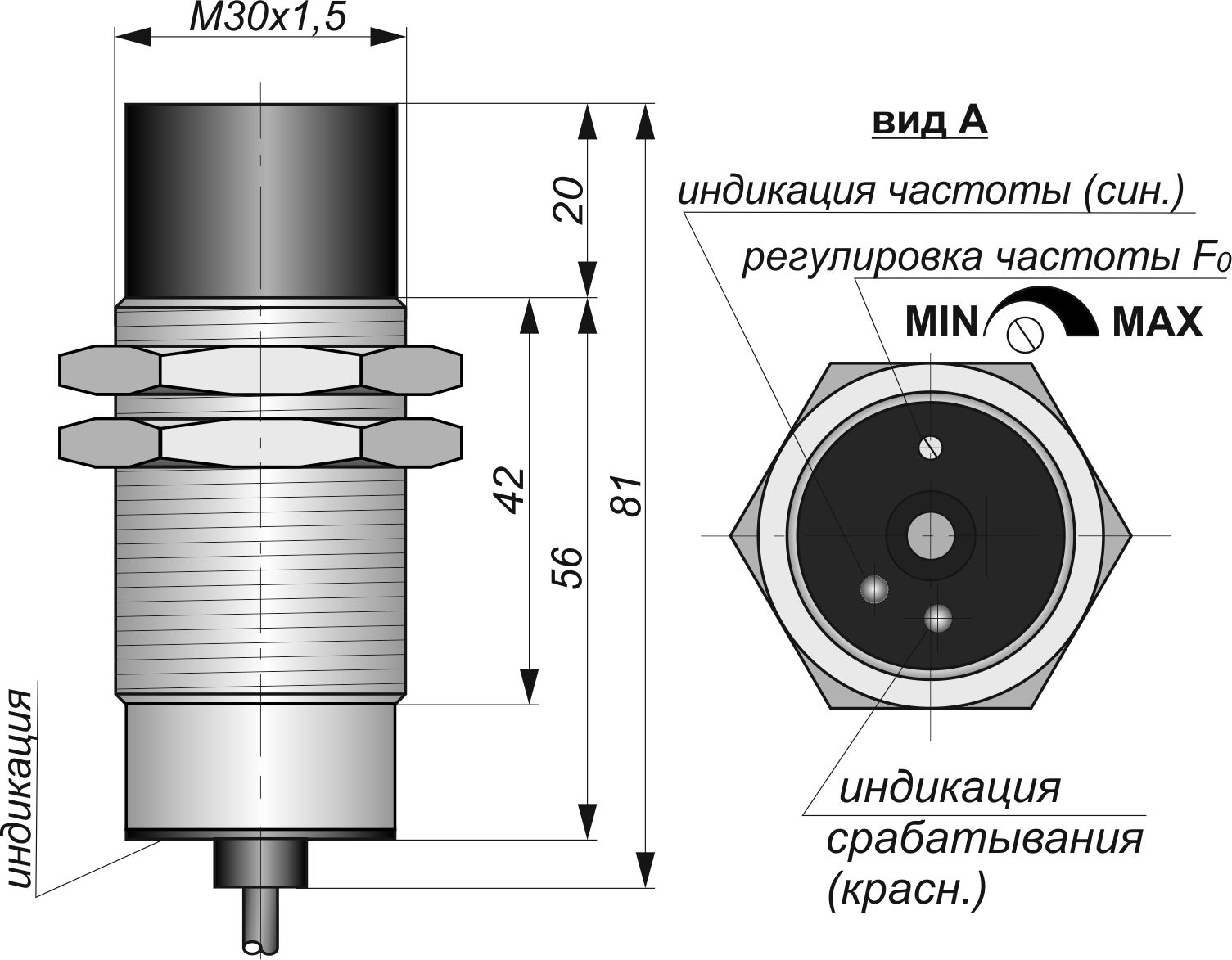 Габаритный чертеж