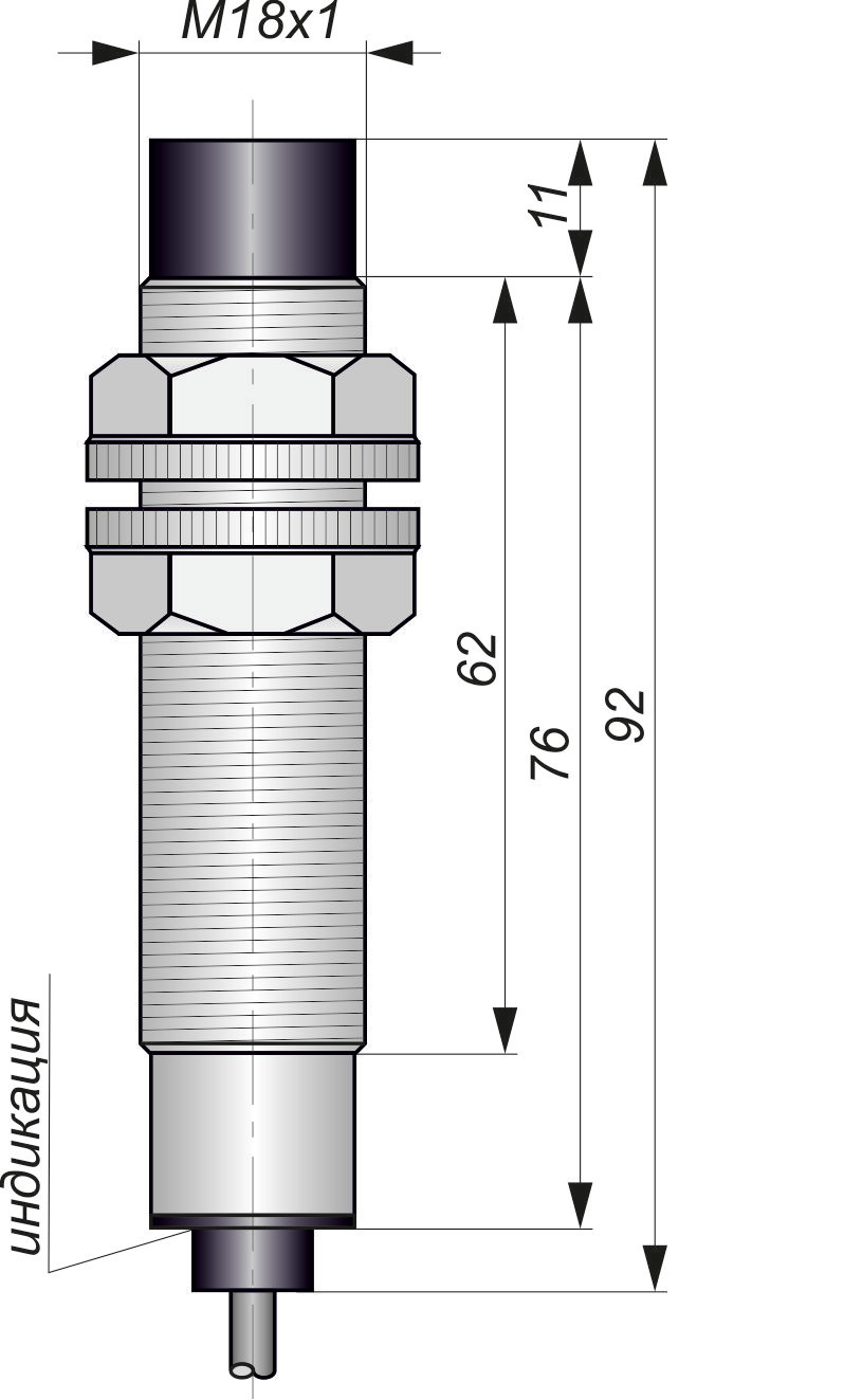 И11-AC(гайки GP-M18x1)