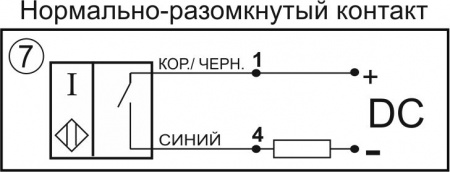 Датчик бесконтактный индуктивный И28-NO-DC(Л63)